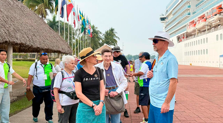 Puerto Chiapas registra arribo del buque granelero TSL Rosemary para exportación de azúcar